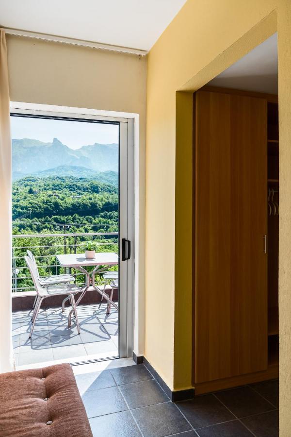 Gefiri Plakas Hotel, Tzoumerka Exteriör bild